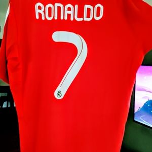 REAL MADRID Cristiano Ronaldo Soccer Jersey Adidas XL